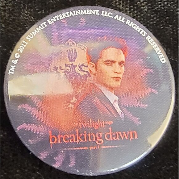 Collectible Breaking Dawn Part 1 Movie Pins, set of 6 - Picture 16 of 16